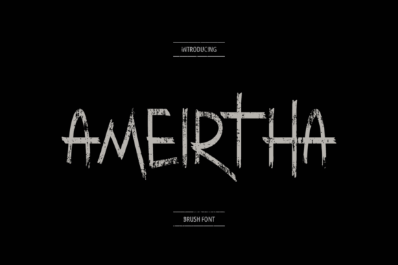 Ameirtha Display Font for Handmade Creators