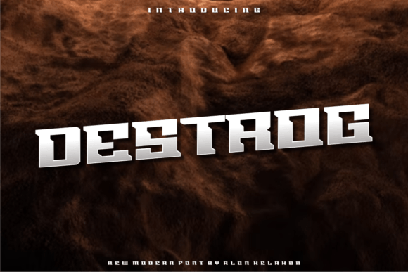 Destrog: A Modern Display Font for Scroll-Stopping Marketing