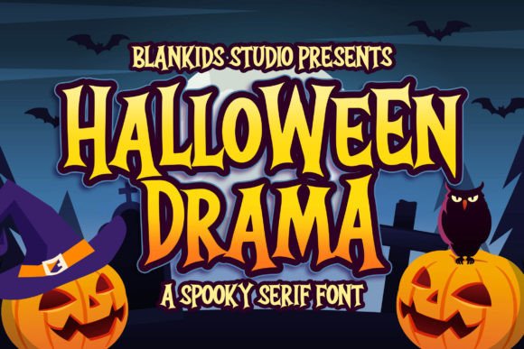 Halloween Drama Font for Spooky Branding That Stands Out