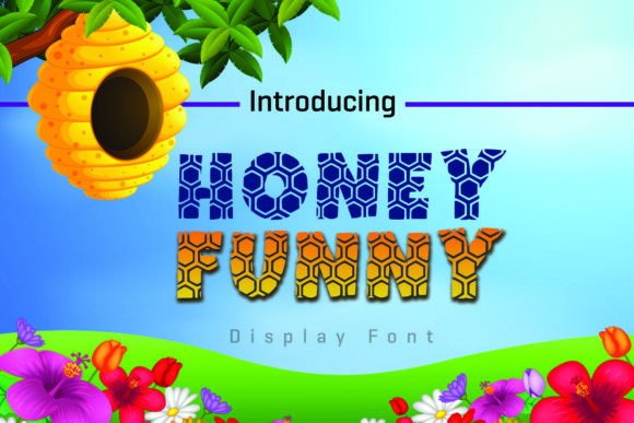 Honey Funny Display Font for Bold Digital Branding