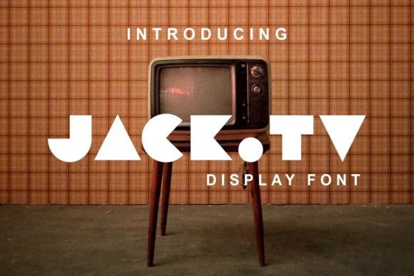 Jack Tv Display Font for Editorial Charm and Vintage Personality