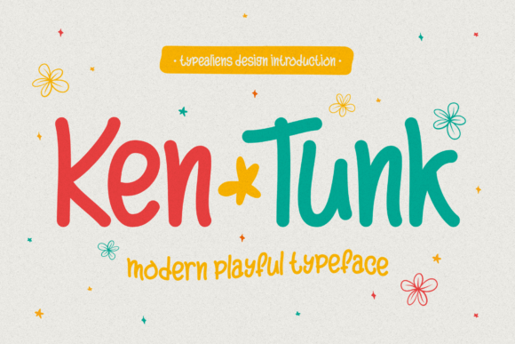 Ken Tunk Display Font for Playful, Polished Branding