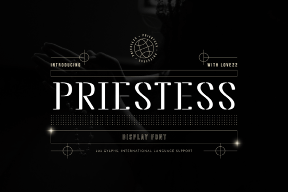 Priestess Font for Modern Digital Branding