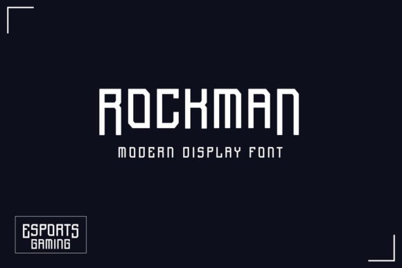 Rockman Display Font for Modern Digital Branding