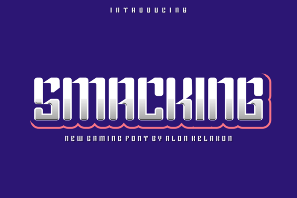 Smacking: A Modern Display Font That Makes Your Campaigns Instantly Clear