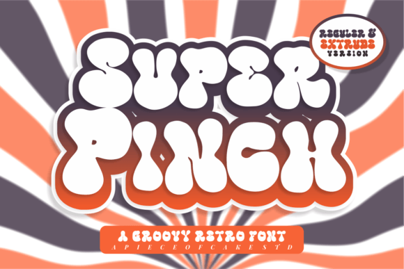 Super Pinch Display Font for Bold, Playful Web Headlines