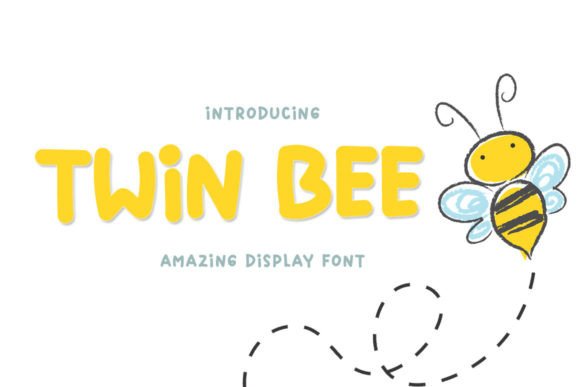 Twin Bee: A Joyful Display Font for Modern Designers
