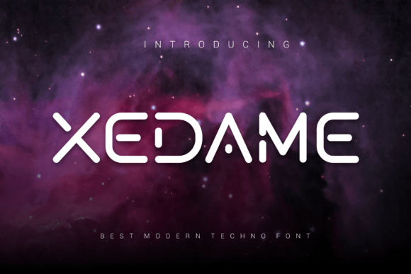 Xedame Font: A Modern Display Typeface for Polished Branding